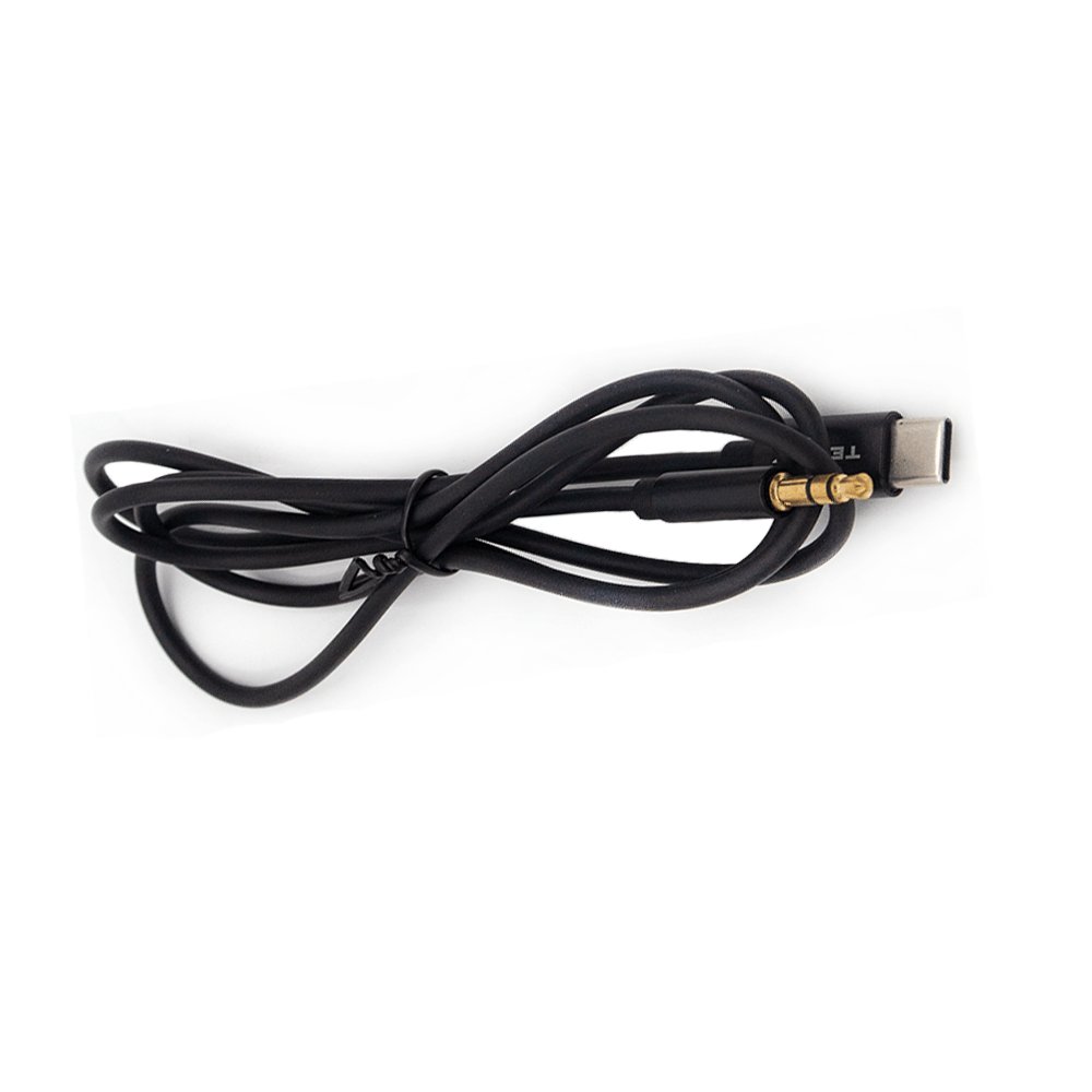 CBL-117 BK Mikuso  Audio Cable 1M 1m+3.5mm to type C Aux Black