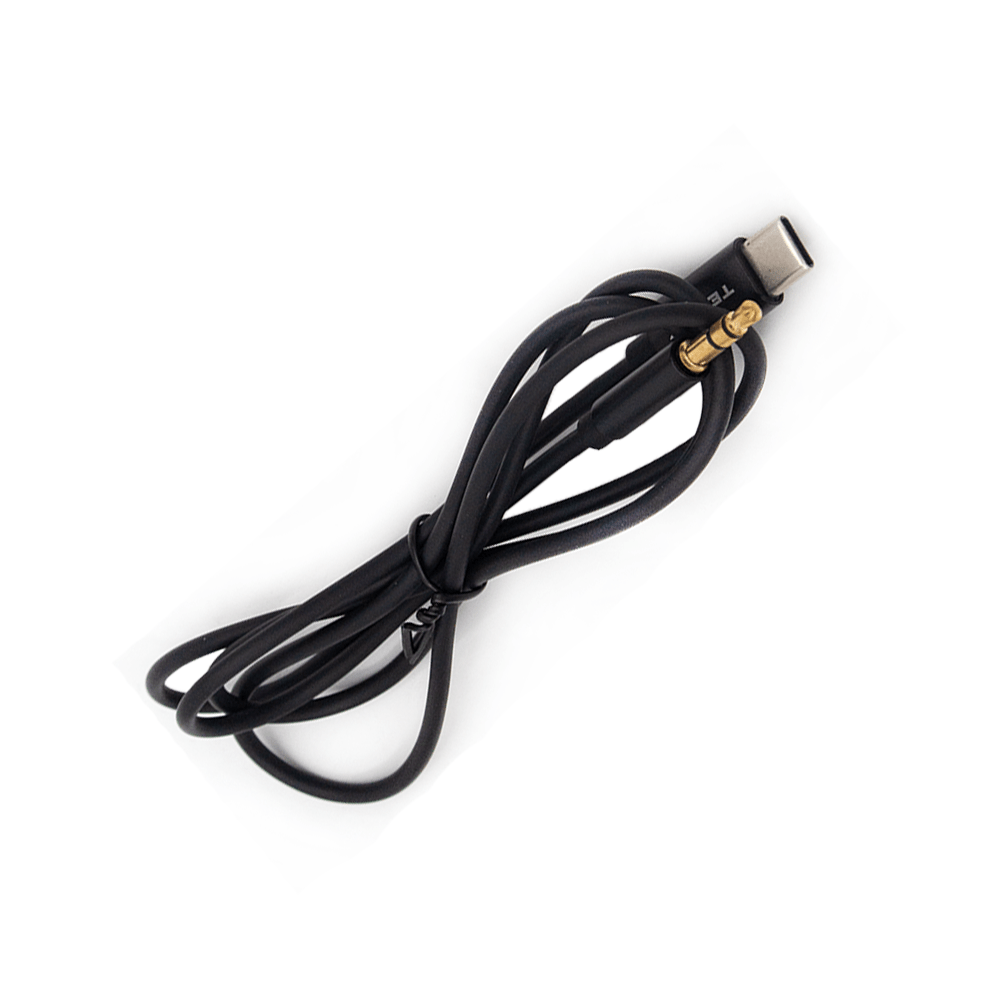 CBL-117 BK Mikuso  Audio Cable 1M 1m+3.5mm to type C Aux Black