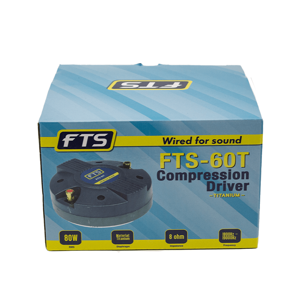 FTS Compression Driver 60T - High-Frequency Speaker Component
