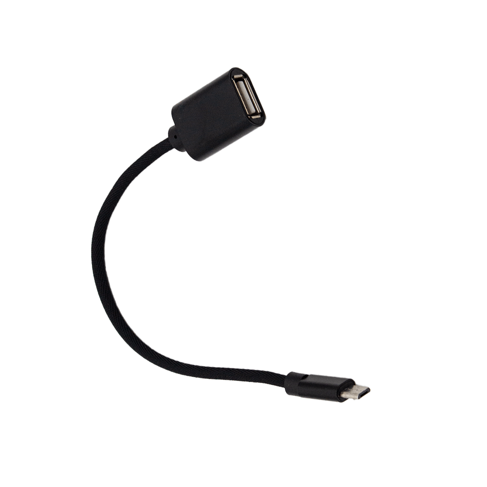 Astro Audio-USBAF-MOTG Usb-A Female To Micro OTG Cable ABS Shell+PVC Cable 0.18M