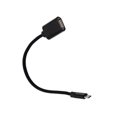 Astro Audio-USBAF-MOTG Usb-A Female To Micro OTG Cable ABS Shell+PVC Cable 0.18M