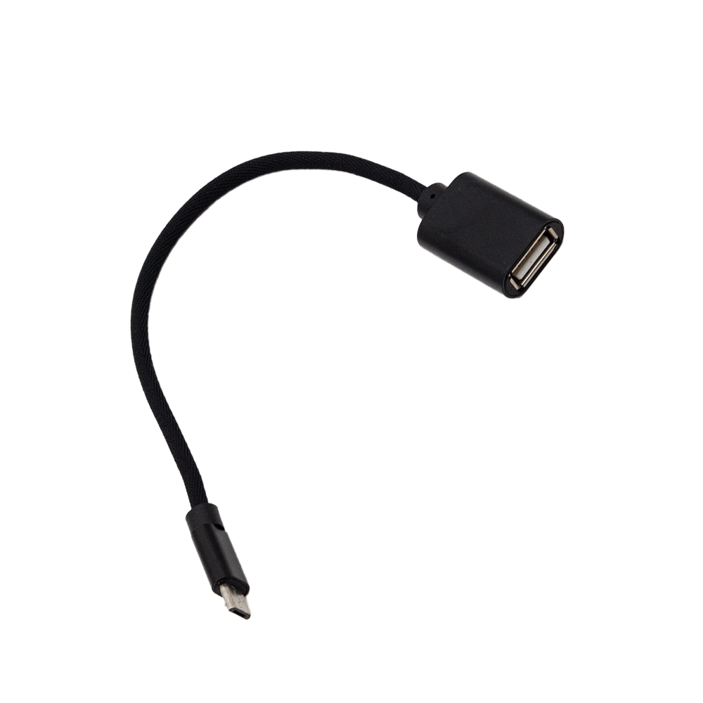 Astro Audio-USBAF-MOTG Usb-A Female To Micro OTG Cable ABS Shell+PVC Cable 0.18M