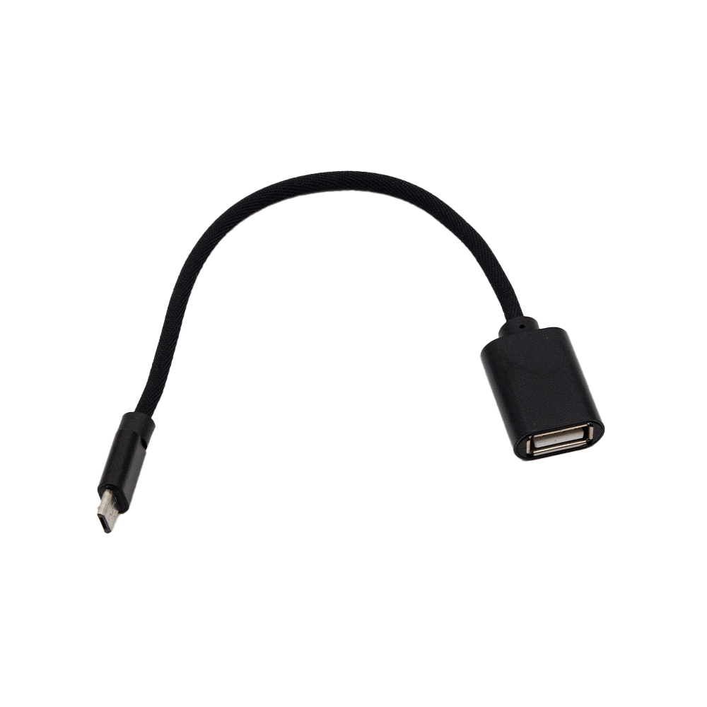 Astro Audio-USBAF-MOTG Usb-A Female To Micro OTG Cable ABS Shell+PVC Cable 0.18M