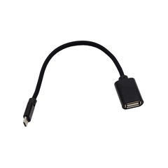 Astro Audio-USBAF-MOTG Usb-A Female To Micro OTG Cable ABS Shell+PVC Cable 0.18M