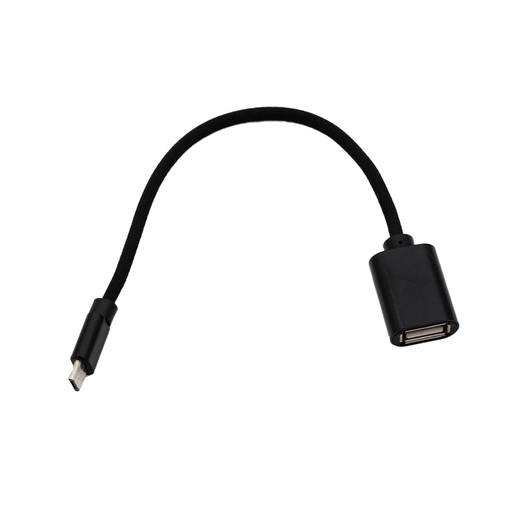 Astro Audio-USBAF-MOTG Usb-A Female To Micro OTG Cable ABS Shell+PVC Cable 0.18M