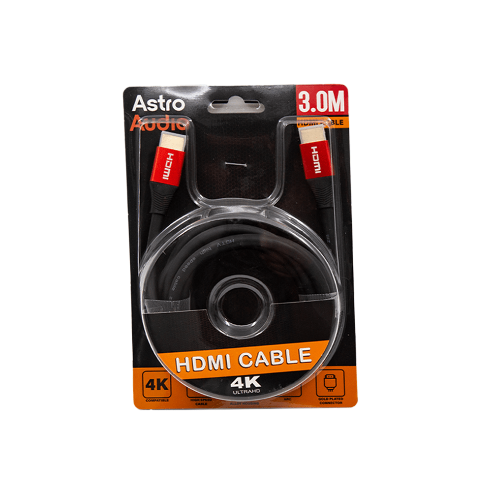 Astro Audio 3M HDMI Cable HDMI3M