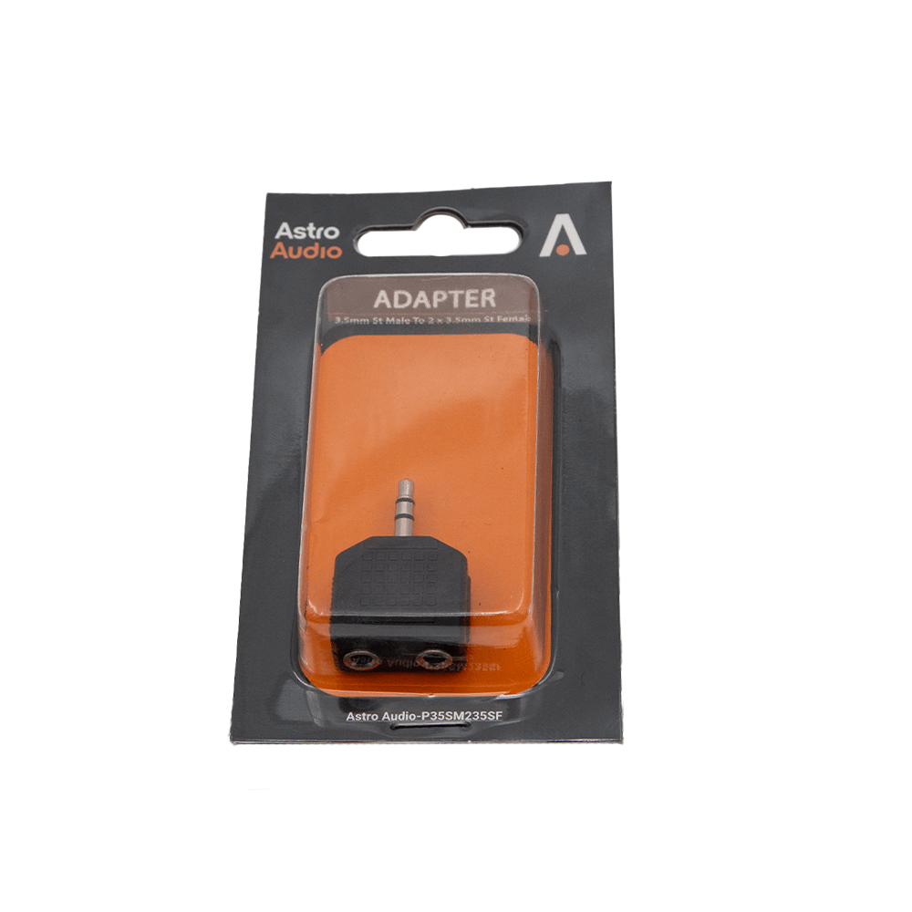 Astro Audio-P35SM235SF 3.5mm St Mle - 2*3.5mm St Fmle (500)