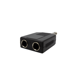 Astro Audio 6.35mm Mono Male-2 x 6.35m Mono Female Jack P63MM263MF