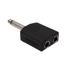 Astro Audio 6.35mm Mono Male-2 x 6.35m Mono Female Jack P63MM263MF