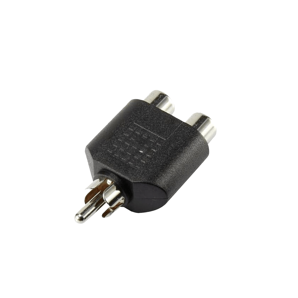 Astro Audio RCA Male to 2 x RCA Female Adapter PRCAM2RCAF