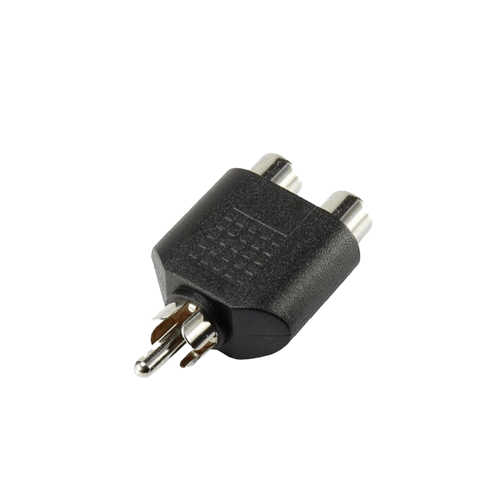 Astro Audio RCA Male to 2 x RCA Female Adapter PRCAM2RCAF