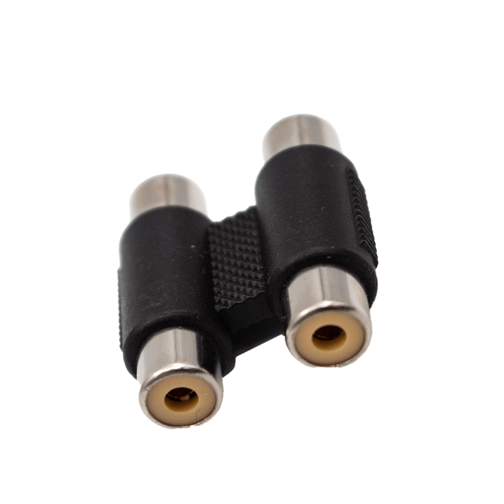 Astro Audio 2RCA Female to 2RCA Female Adapter P2RCAF2RCAF