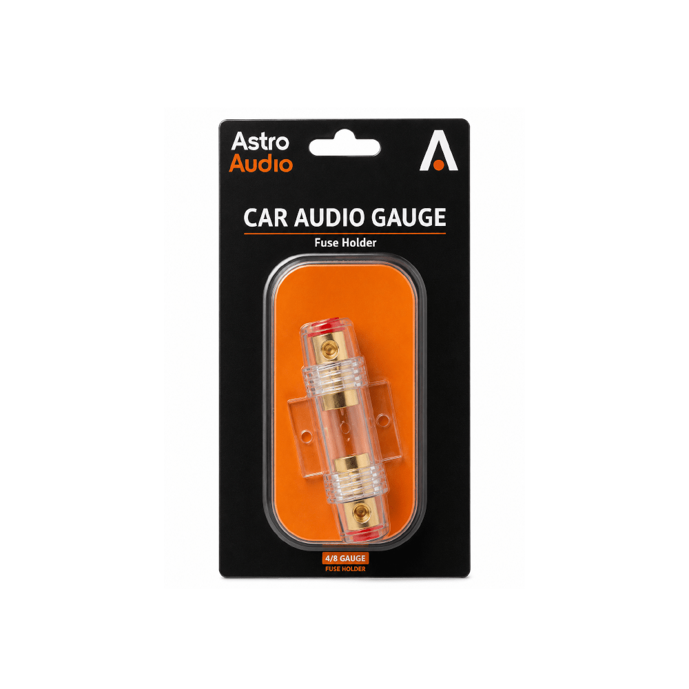 Astro Audio-4/8FH Car Audio Gauge Fuse Holder