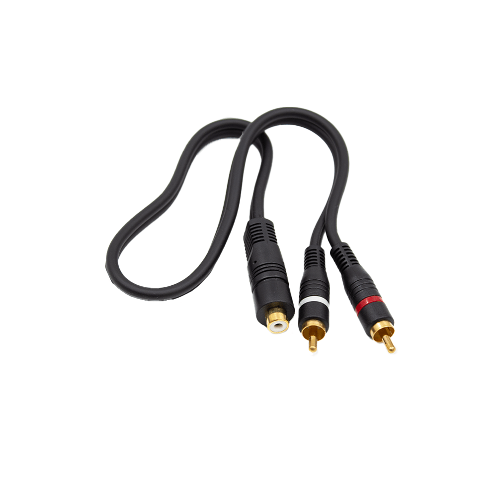 Astro Audio 0.5M 1RCA Female to 2 RCA Male Cable 1RCA-2RCA/0.5M