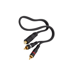 Astro Audio 0.5M 1RCA Female to 2 RCA Male Cable 1RCA-2RCA/0.5M