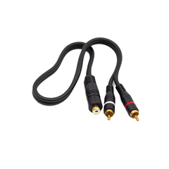 Astro Audio 0.5M 1RCA Female to 2 RCA Male Cable 1RCA-2RCA/0.5M