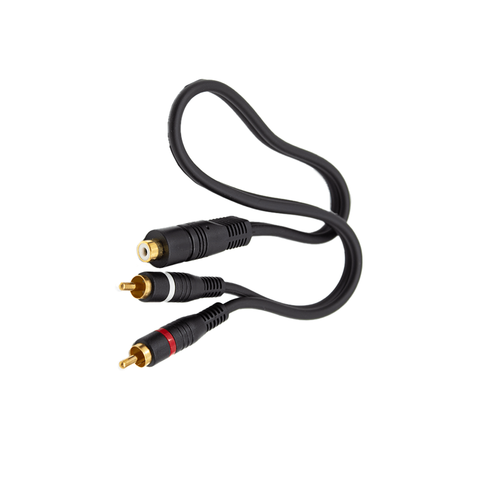 Astro Audio 0.5M 1RCA Female to 2 RCA Male Cable 1RCA-2RCA/0.5M