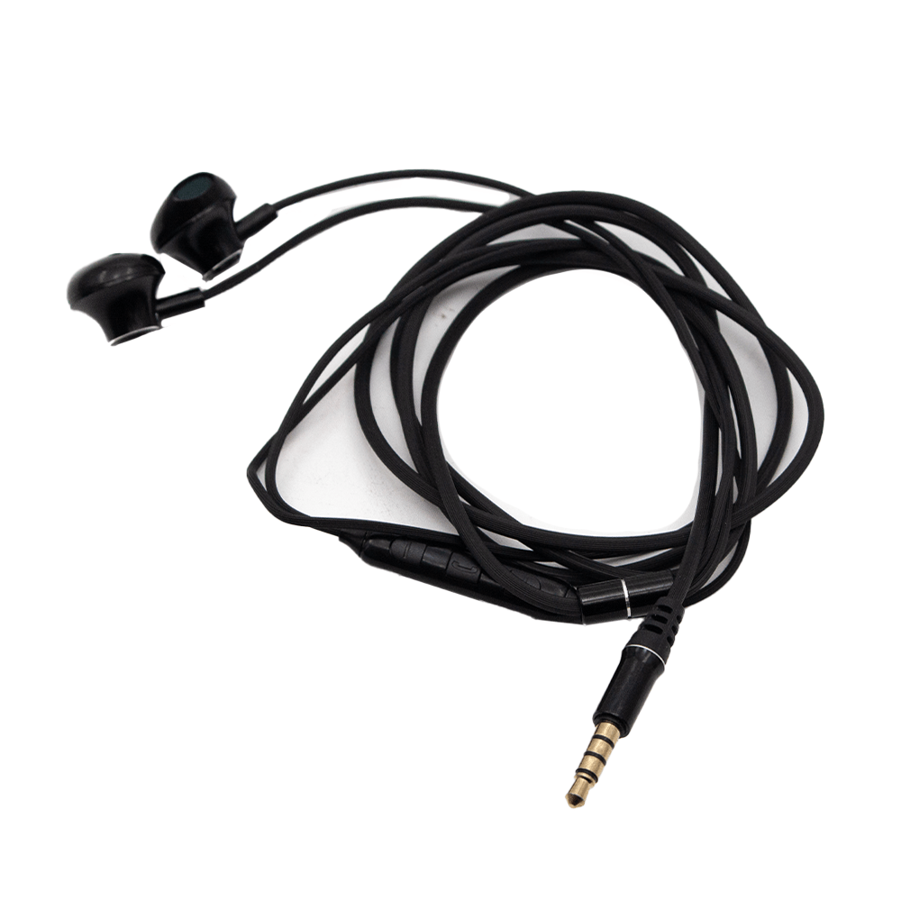 FTS Mini Jack Earphone Black FTS-P10+ BK