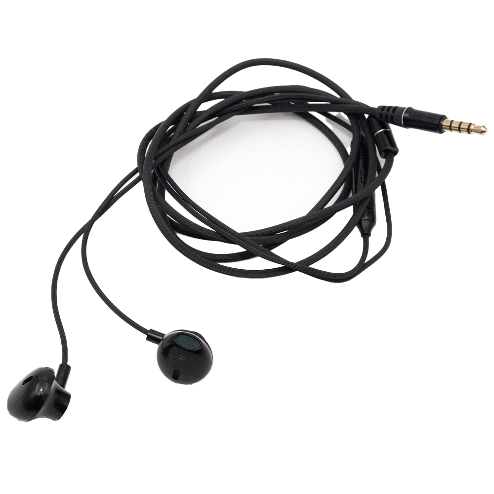 FTS Mini Jack Earphone Black FTS-P10+ BK