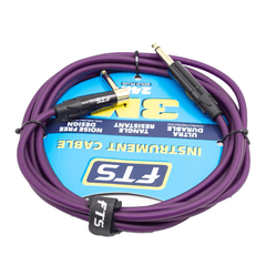 FTS Instrument Cable Alll 24K Gold Plug TJ134+TJ134A/3M