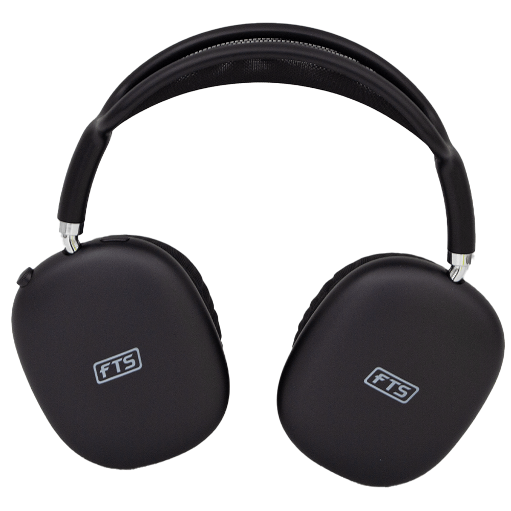 Bluetooth Headphone with Rotary Switch Black FTS-KD15 BK