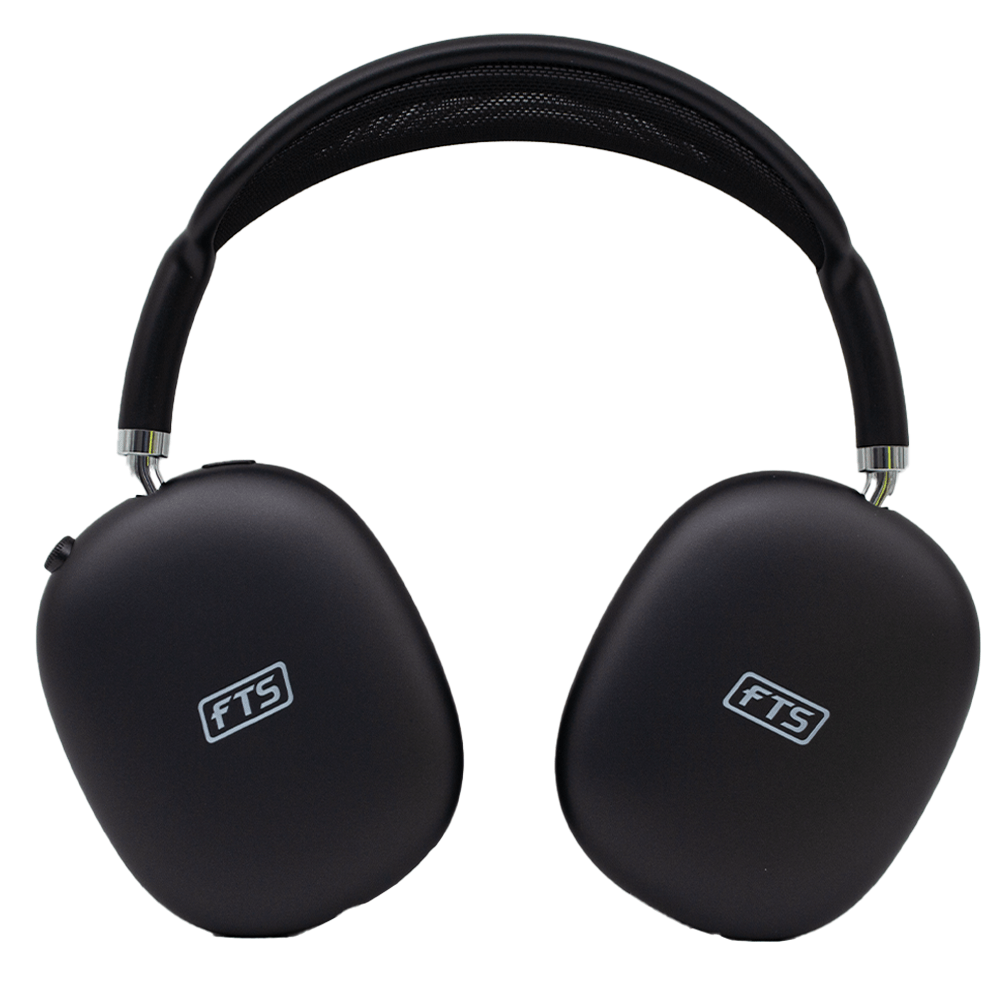 Bluetooth Headphone with Rotary Switch Black FTS-KD15 BK