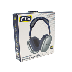 FTS Bluetooth Headphone With Rotary Switch Blue FTS-KD15 BL