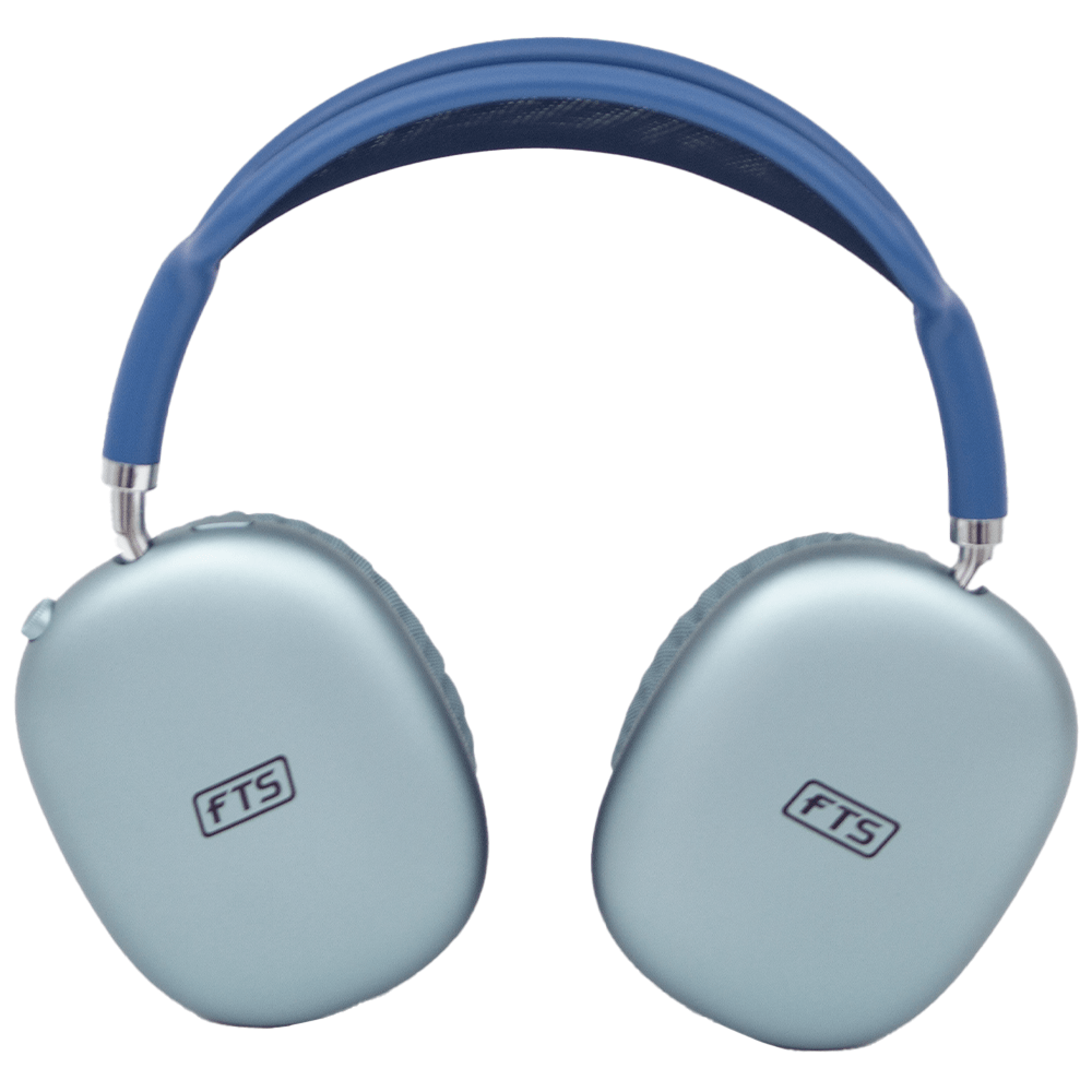 FTS Bluetooth Headphone With Rotary Switch Blue FTS-KD15 BL