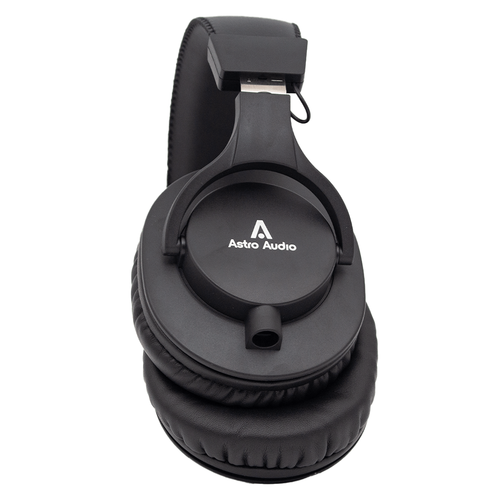 Astro Audio Dj Headphones Black DSH3500-BK