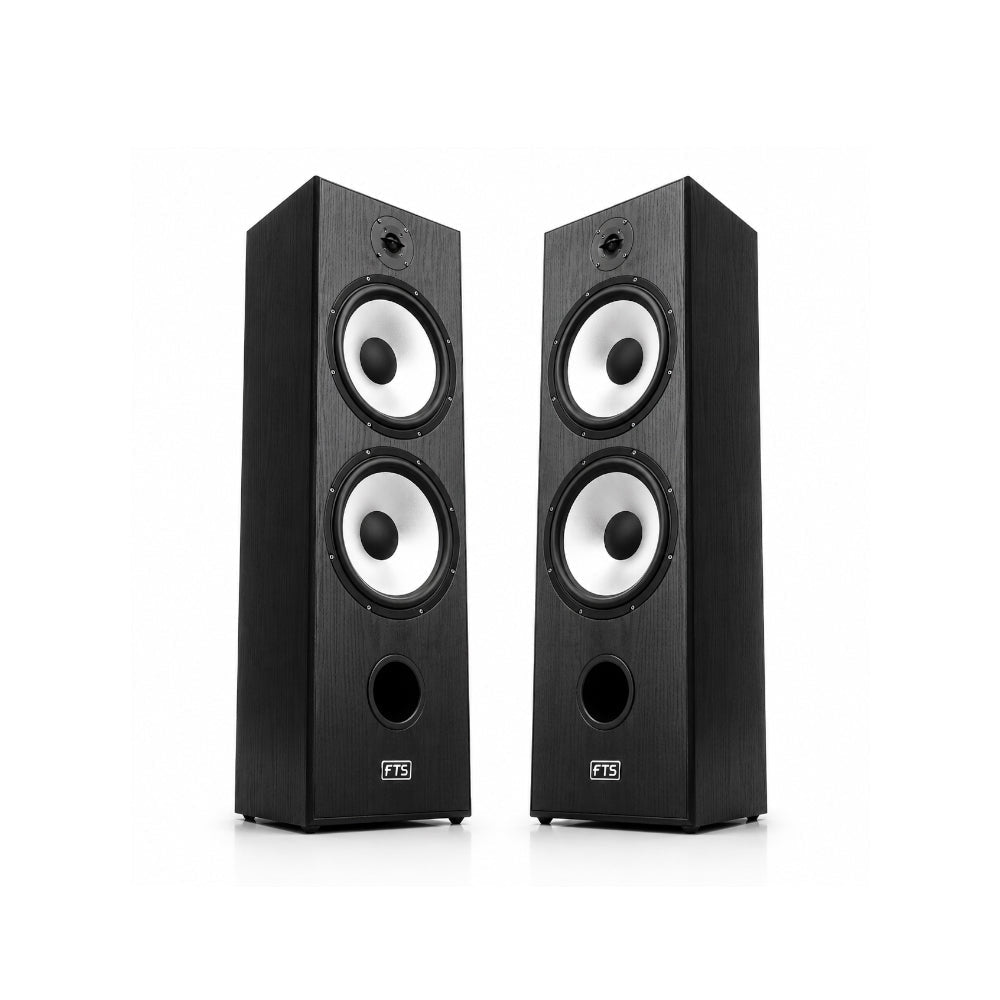 FTS 12'' Dual Passive Speaker Pair Power: 80-180W Black FTS-D12 BK