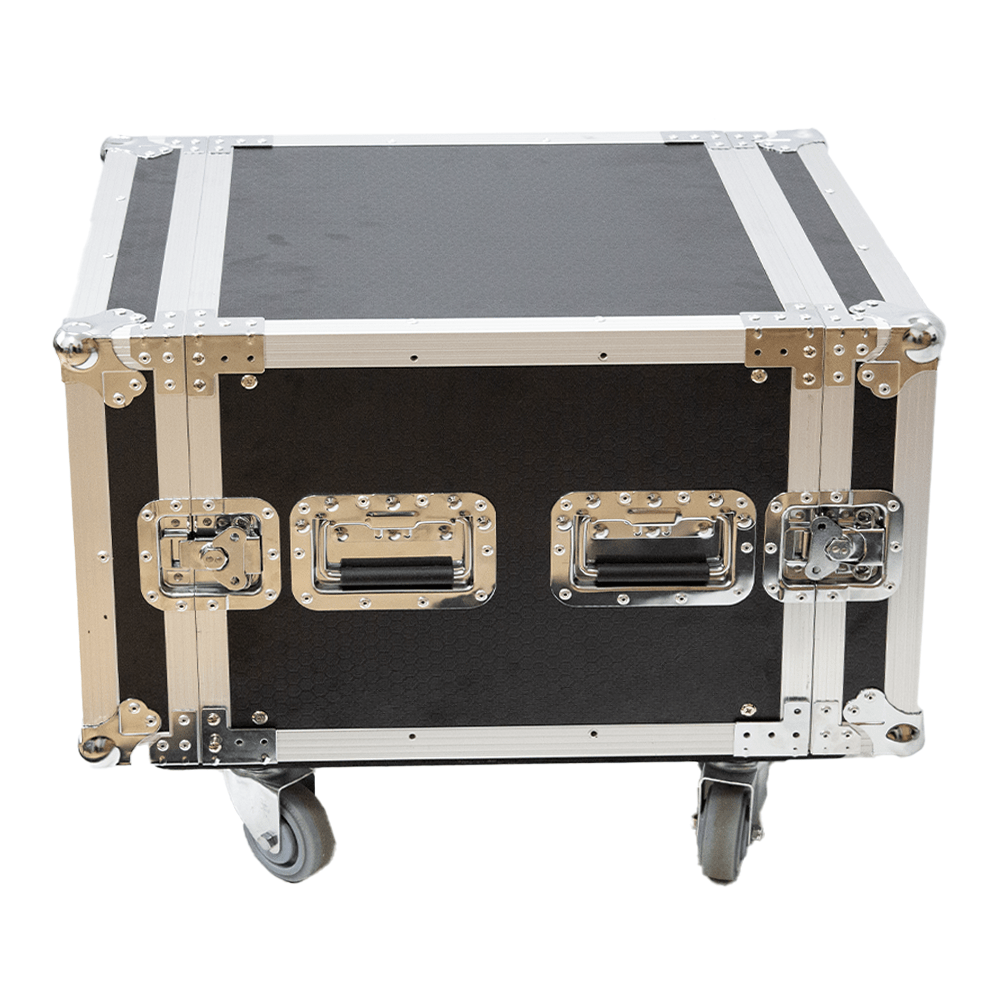 Astro Audio Flight Case with Wheels 8U BK