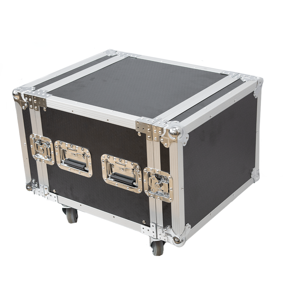 Astro Audio Flight Case with Wheels 8U BK