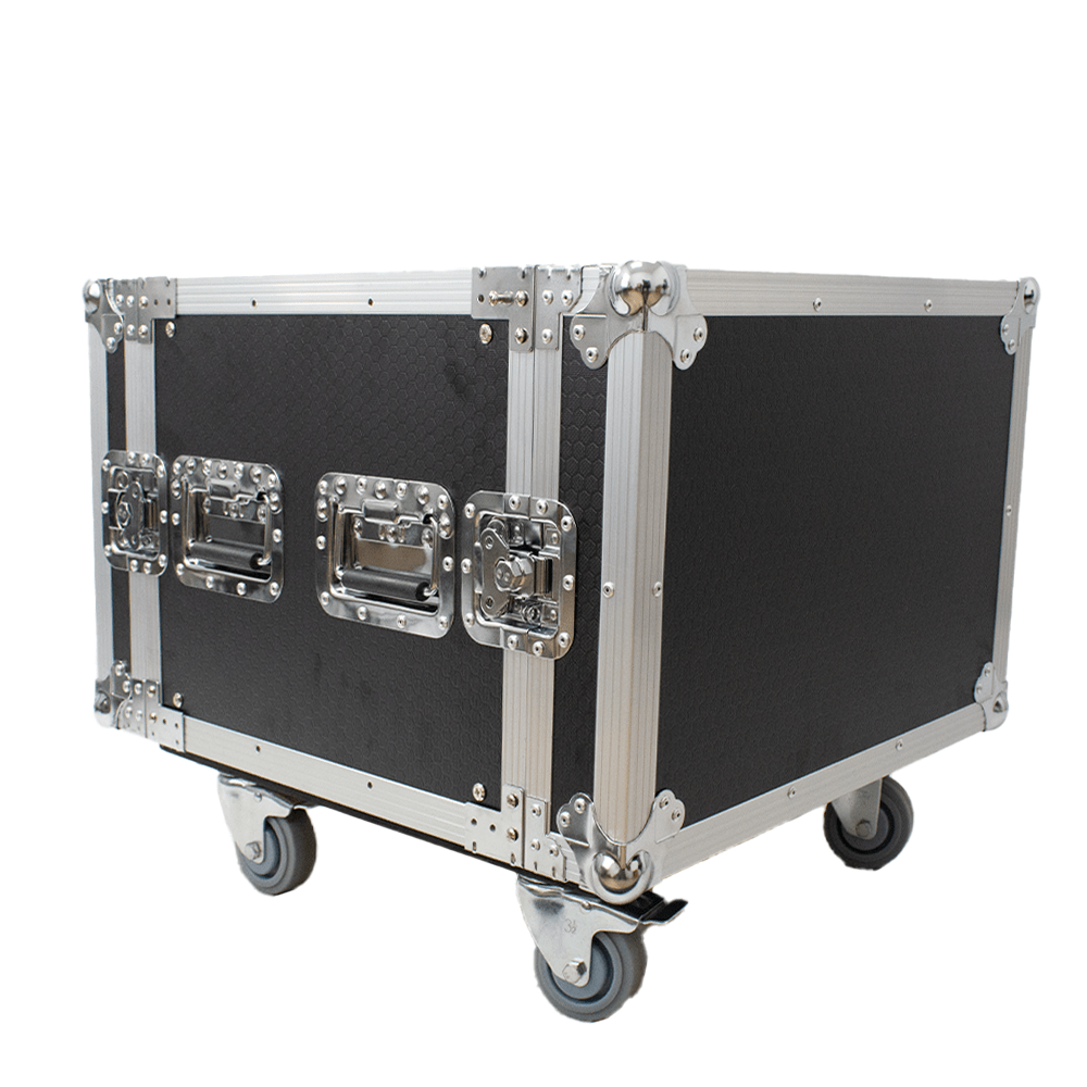 Astro Audio Flight Case with Wheels 8U BK