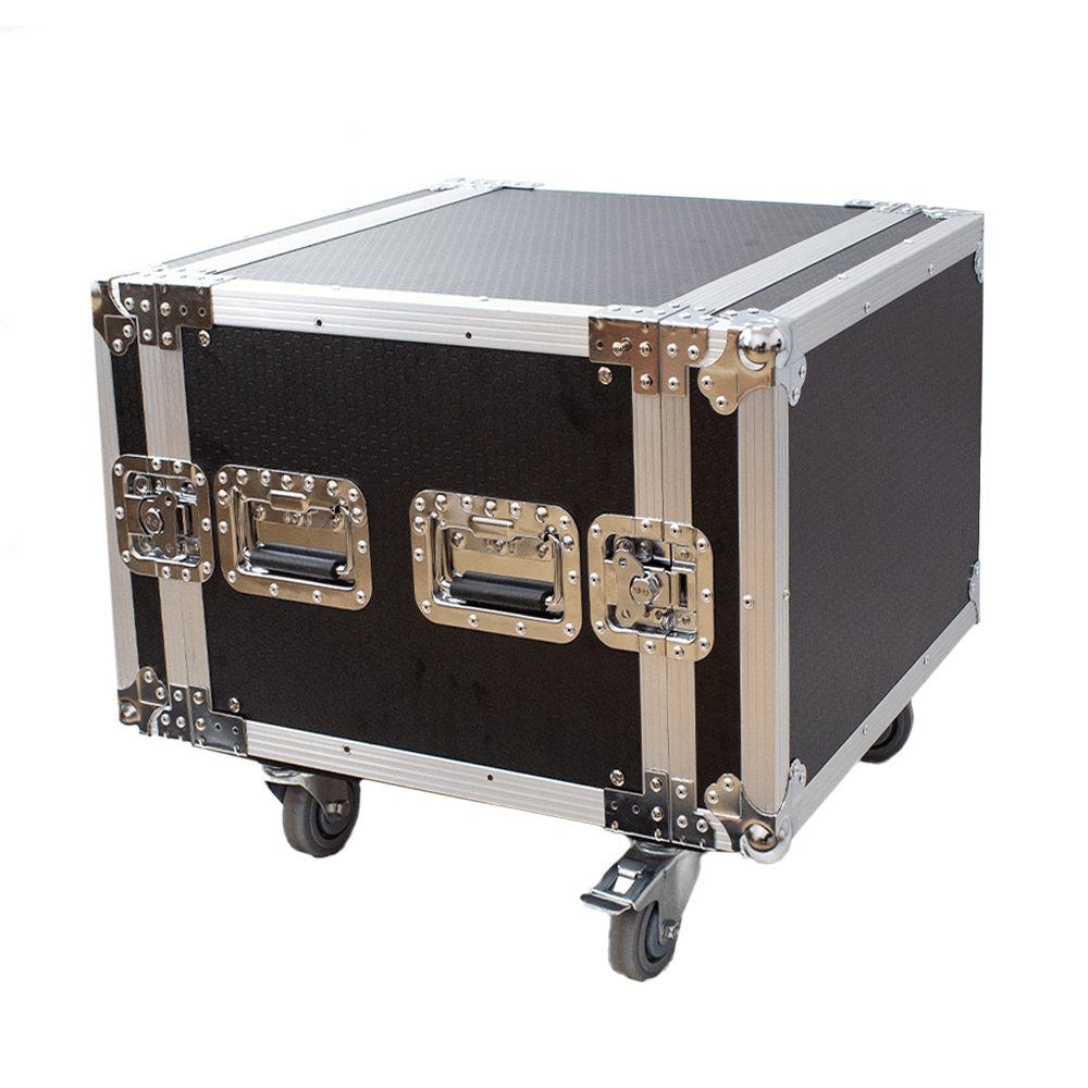 Astro Audio Flight Case with Wheels 8U BK