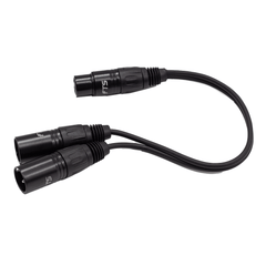 FTS-TX009+2*TX010/0.3M  XLR Female To 2x Xlr Male