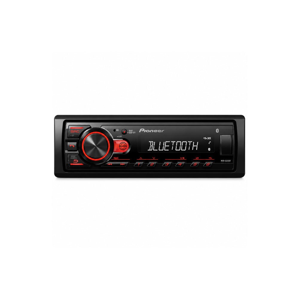 Pioneer Receiver with BT, USB & Android Smartphone support MVH-S235BT