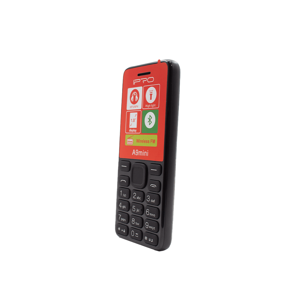 IPRO Mini Phone with Camera Black A9 Bk