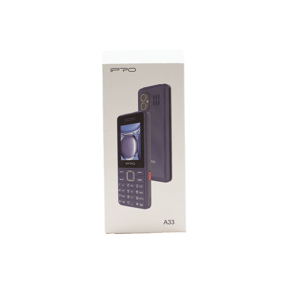 IPRO 2G Dual Sim feature phone A33 BK+RD