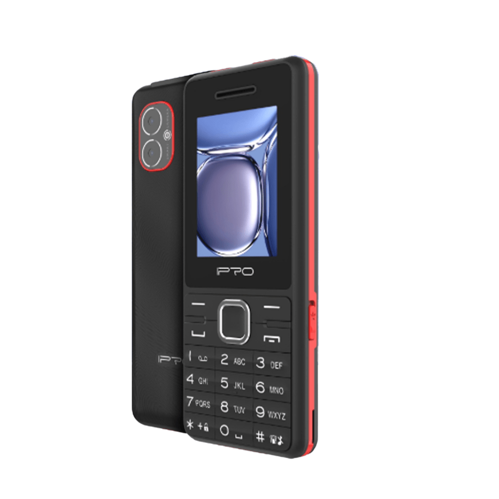 IPRO 2G Dual Sim feature phone A33 BK+RD