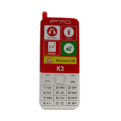 IPRO 4G Feature Phone White K3 WH