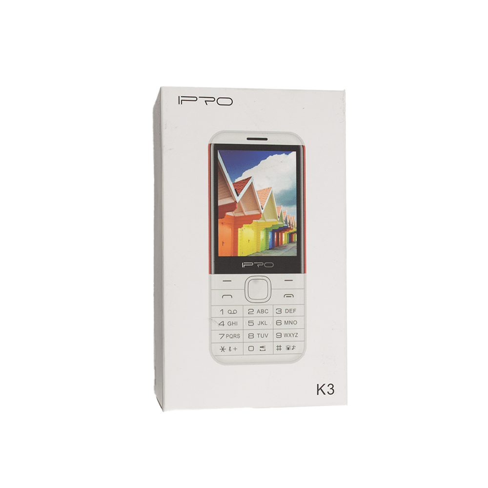 IPRO 4G Feature Phone White K3 WH