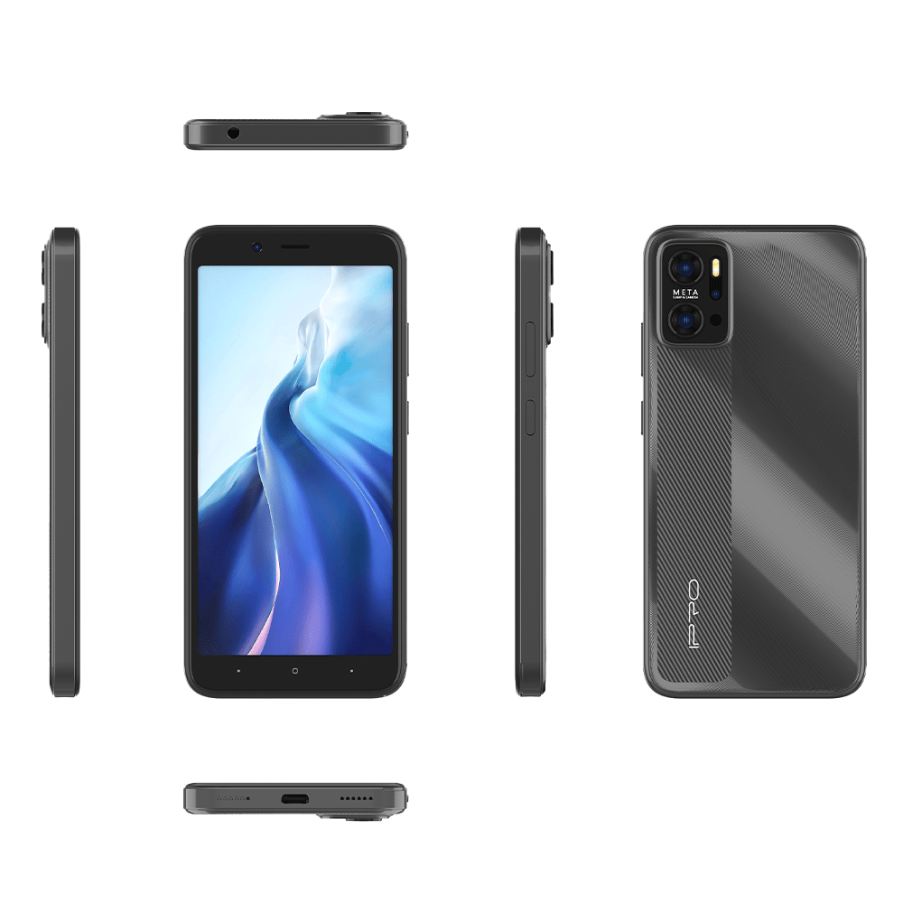 IPRO Phone with Fingerprint Black Y300E BK
