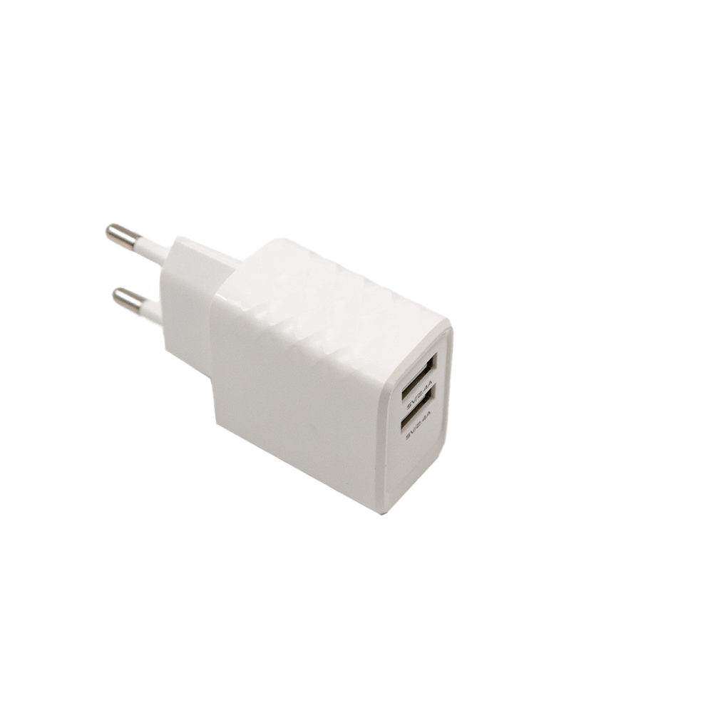 FTS Adapter 2USB 2.4A Wall Charger FTS-7PWC