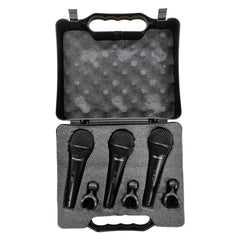 Astro Audio 3 Pack Dynamic Microphones AA-XM1800
