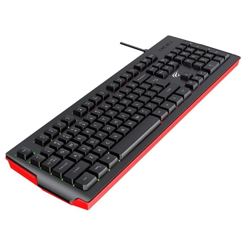 Havit Gaming keyboard Black+Red HV-KB866L BK+RD