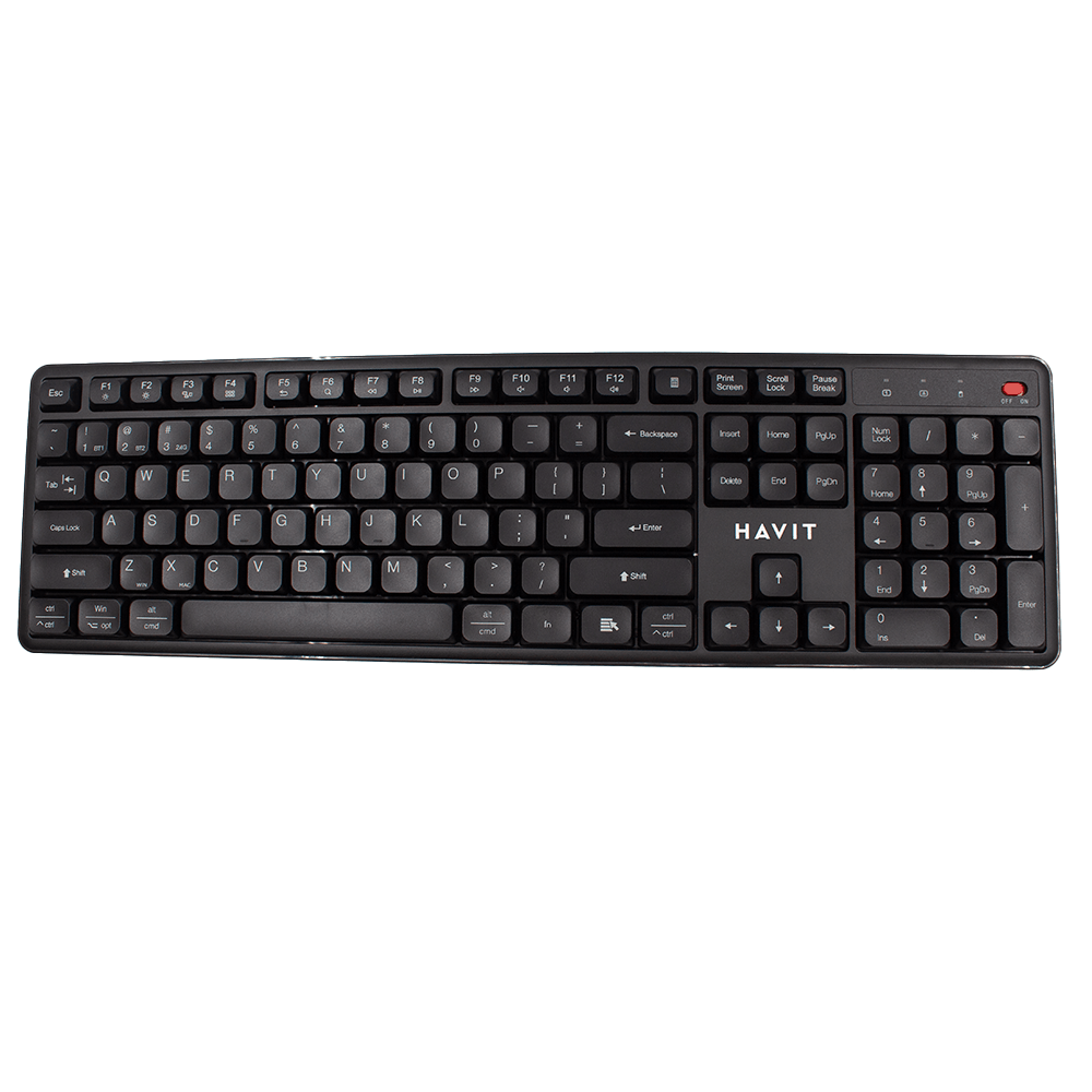 Havit Wireless keyboard+Mouse Combo Black+Red HV-KB261WB BK+RD