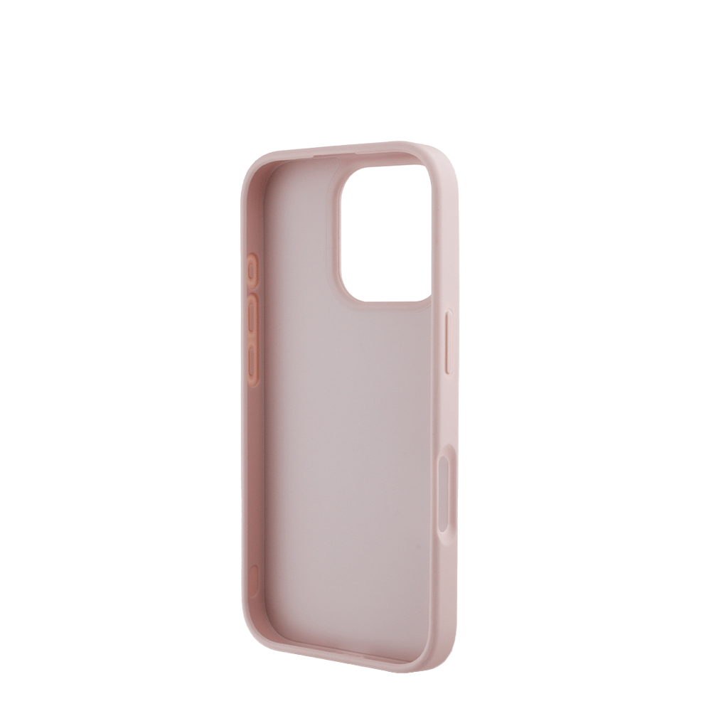 GUESS - Magsafe Grained IPhone 16 Pro Pink Case