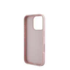 GUESS - Magsafe Grained IPhone 16 Pro Pink Case