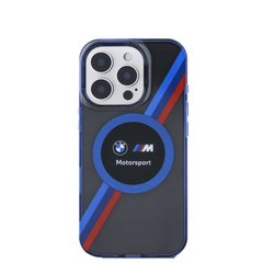 BMW MOTORSPORT-Magsafe IPhone 16 Pro Max Black Printed Case