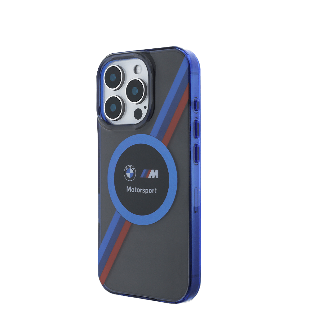 BMW MOTORSPORT-Magsafe IPhone 16 Pro Max Black Printed Case